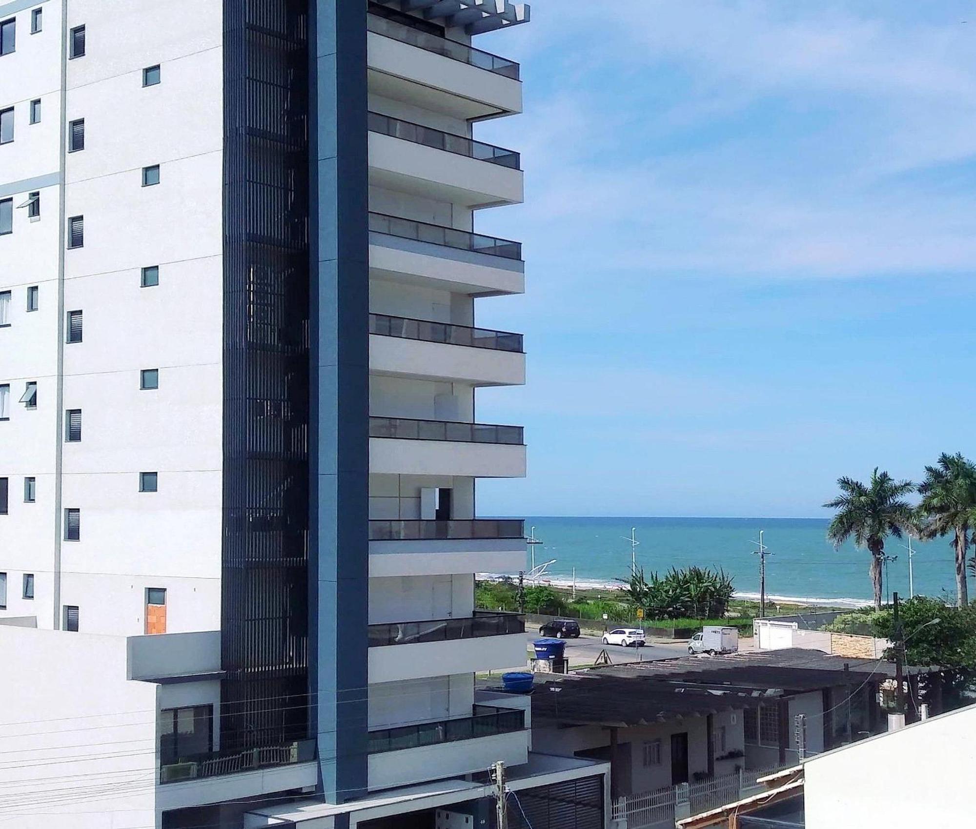 150M Da Praia Em Um Fantastico Edificio Em Balneario Picarras Apartman Kültér fotó